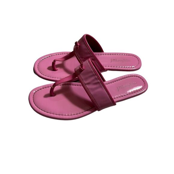 J. McLaughlin Shoes Pink Sandals - Size‎ 9 - Picture 4 of 9